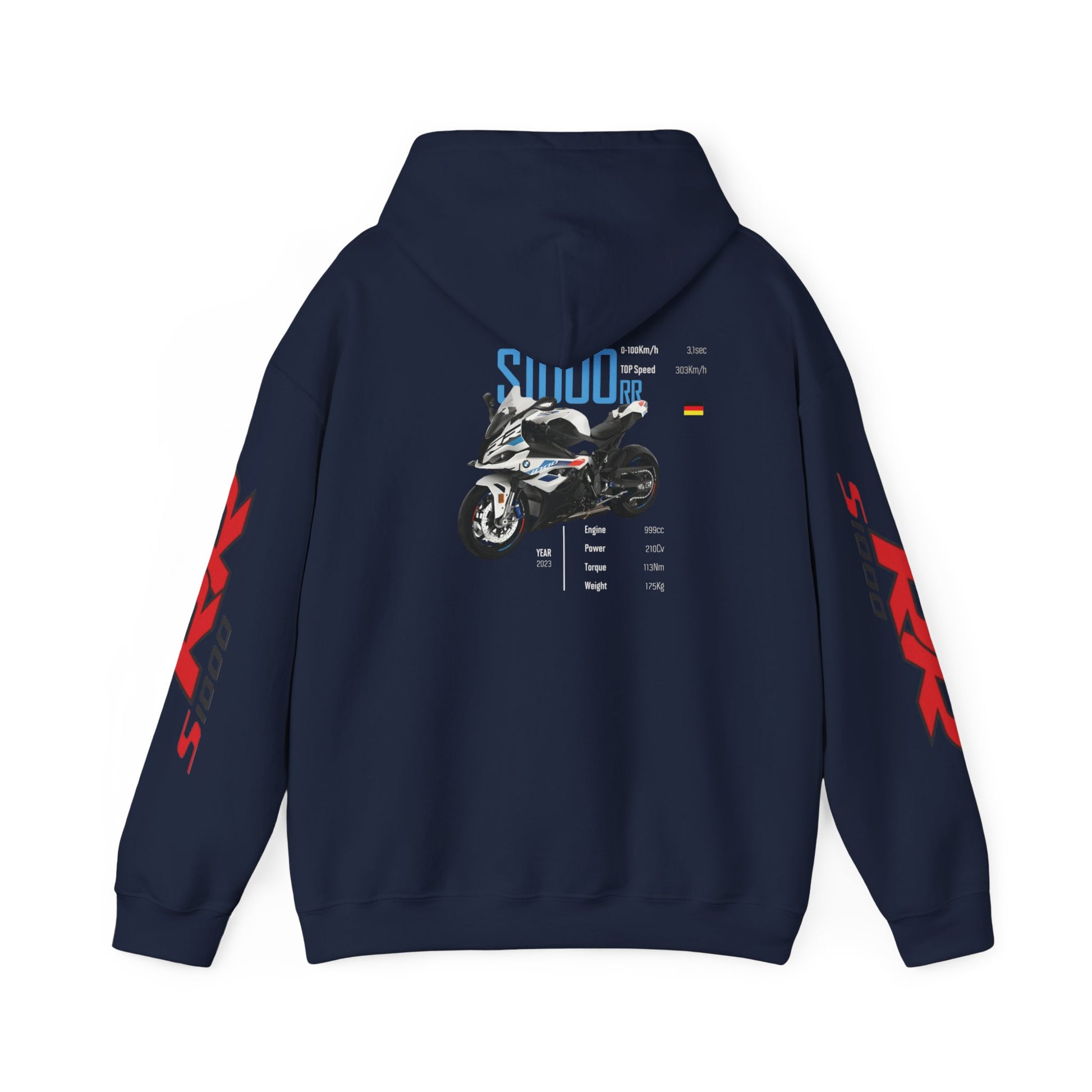 BMW Motorcycle Hoodie Sweatshirt