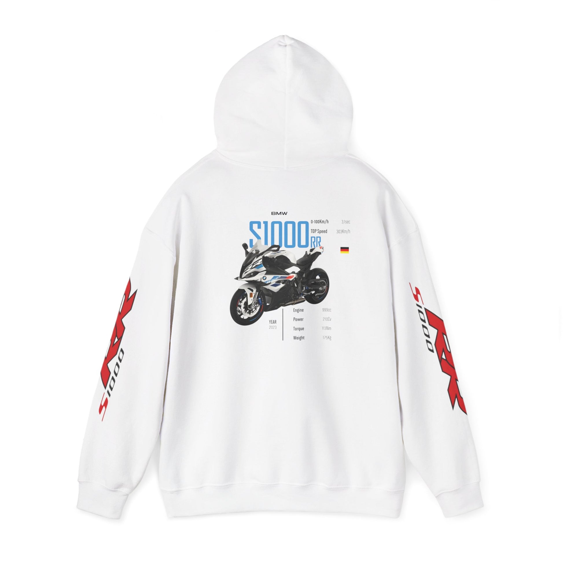 BMW Motorcycle Hoodie Sweatshirt