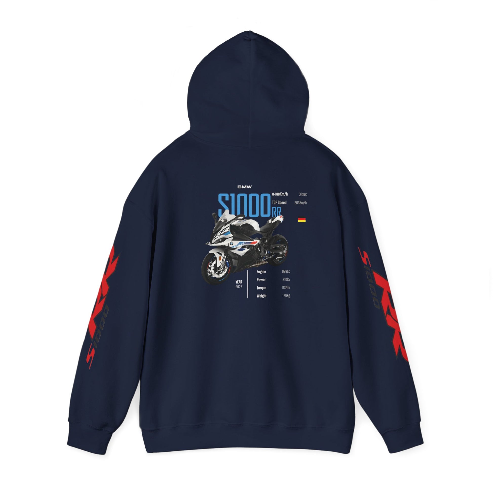 BMW Motorcycle Hoodie Sweatshirt