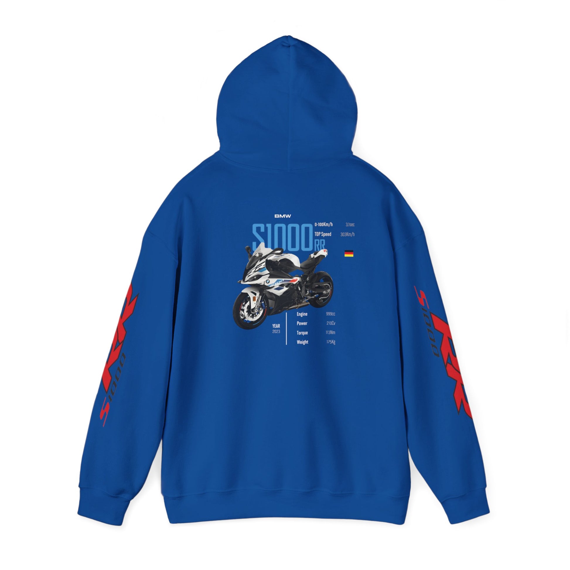 BMW Motorcycle Hoodie Sweatshirt